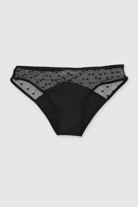 Bikini corazones mesh sold by Shasa