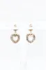 Aretes Perlas Corazon sold by Shasa