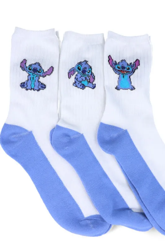 Set 3 pares calcetas Stitch sold by Shasa