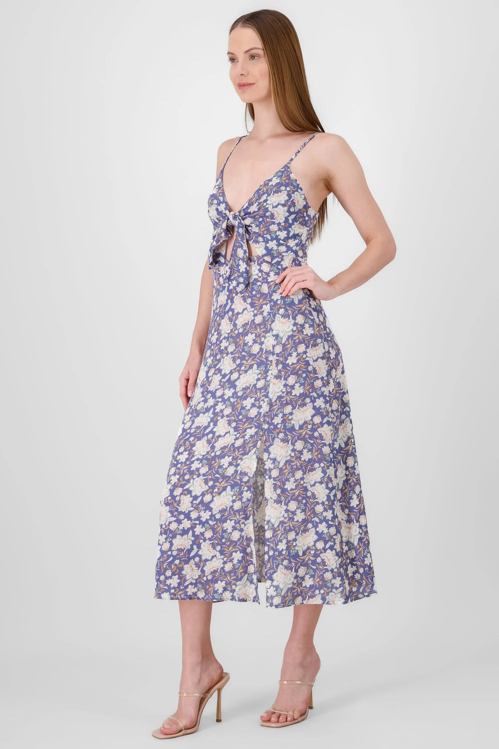 Vestido maxi escote con nudo cutout sold by Shasa product image thumbnail 3