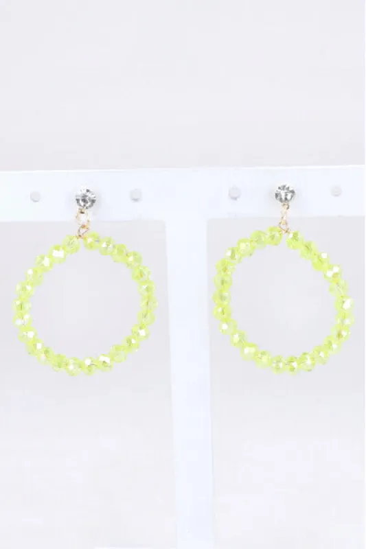 Aretes Brillo Circulo Brillos sold by Shasa