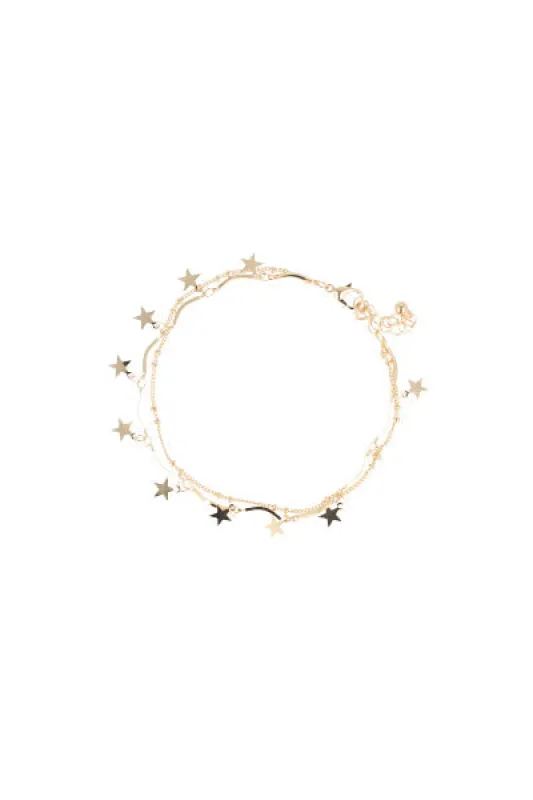 Anklet 2L Estrellitas sold by Shasa