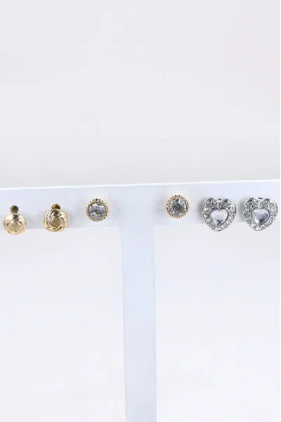 3Pr Aretes Corazon Brillos sold by Shasa