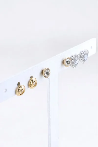 3Pr Aretes Corazon Brillos sold by Shasa product image thumbnail 2