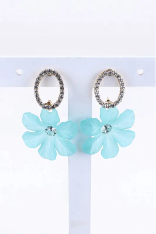 Aretes Flor Diamante sold by Shasa