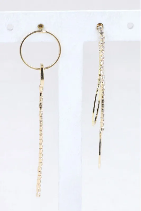 Aretes Asimetricos Circulos sold by Shasa