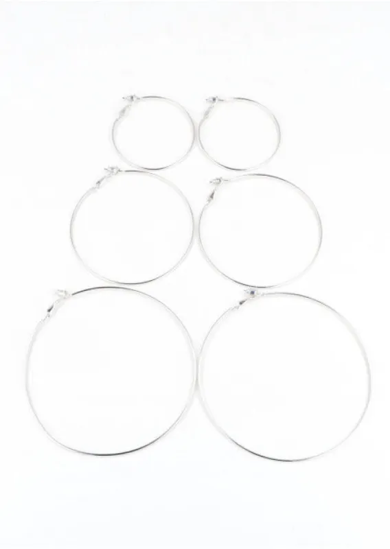 3 Pares Arracadas Tamaño Perlas sold by Shasa