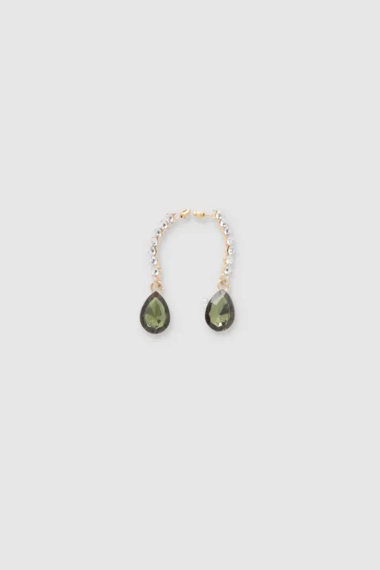 Aretes Brillos Gota Cristal sold by Shasa