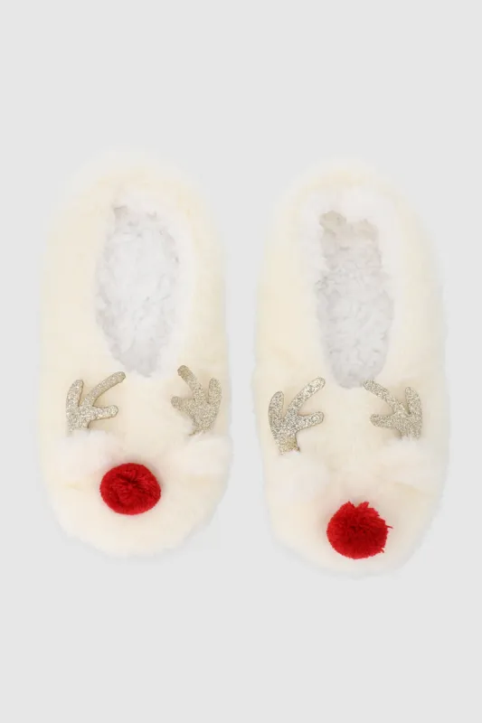 Calcetines de invierno  reno sold by Shasa