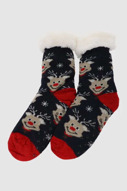 Calceta suave acanalada lana sold by Shasa