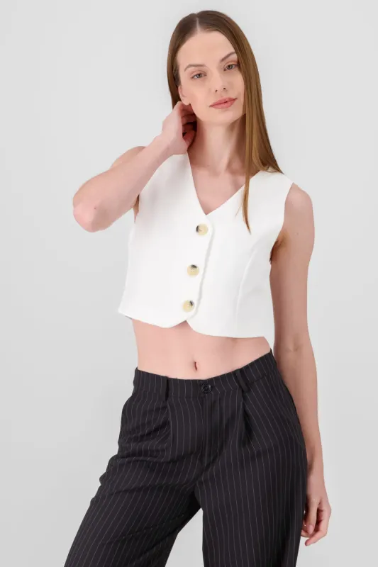 Chaleco sastreado botones sold by Shasa