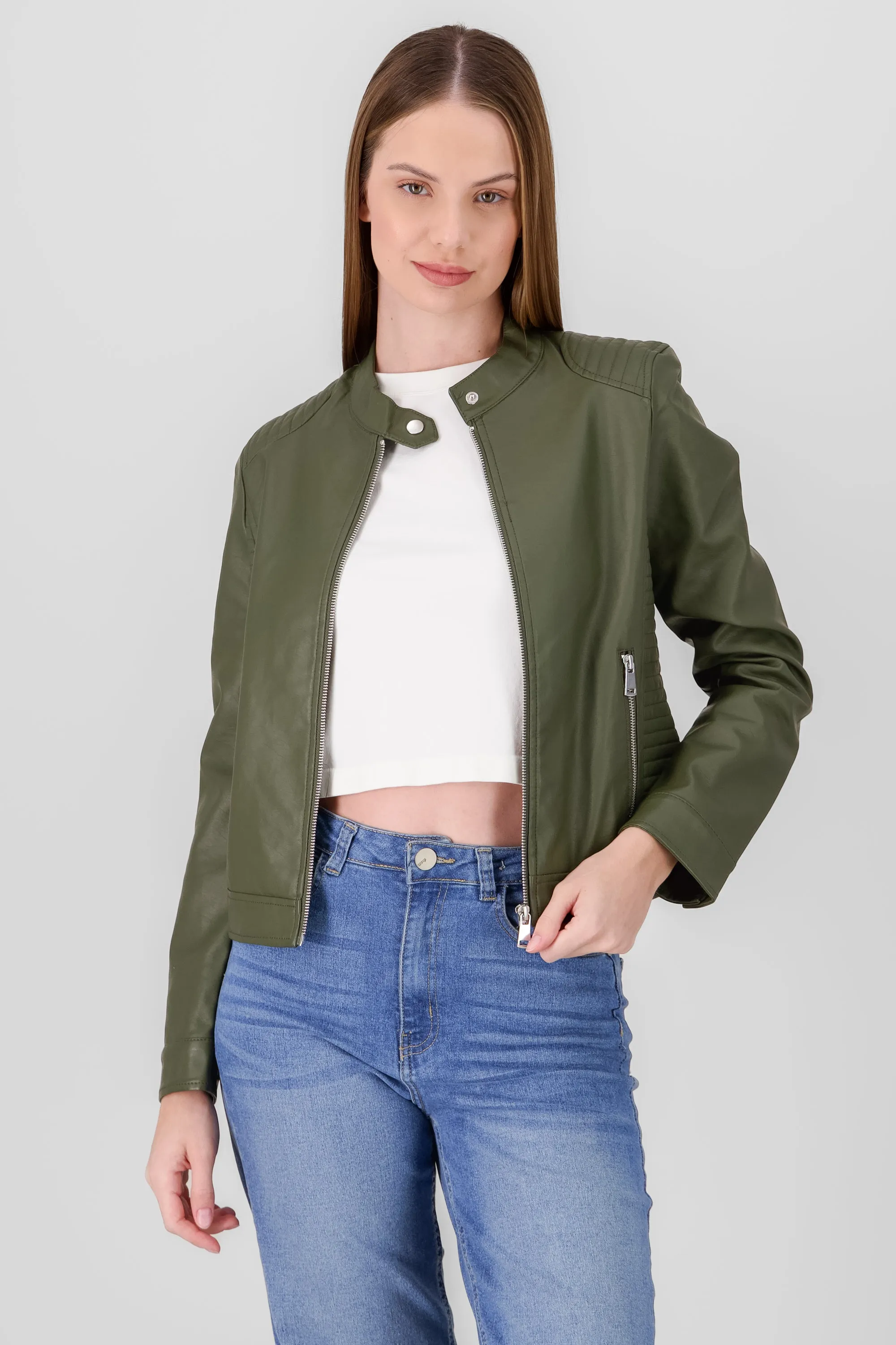 Biker Pu Cierre sold by Shasa