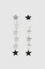 Aretes multi estrellas largos sold by Shasa