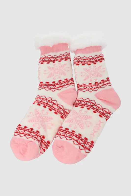 Calcetines de invierno  borrego copos sold by Shasa