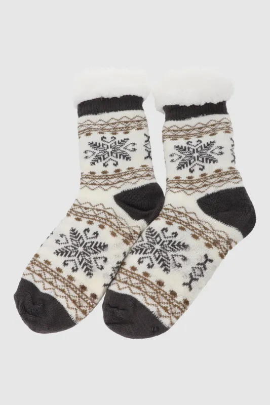 Calcetines de invierno  borrego copos sold by Shasa