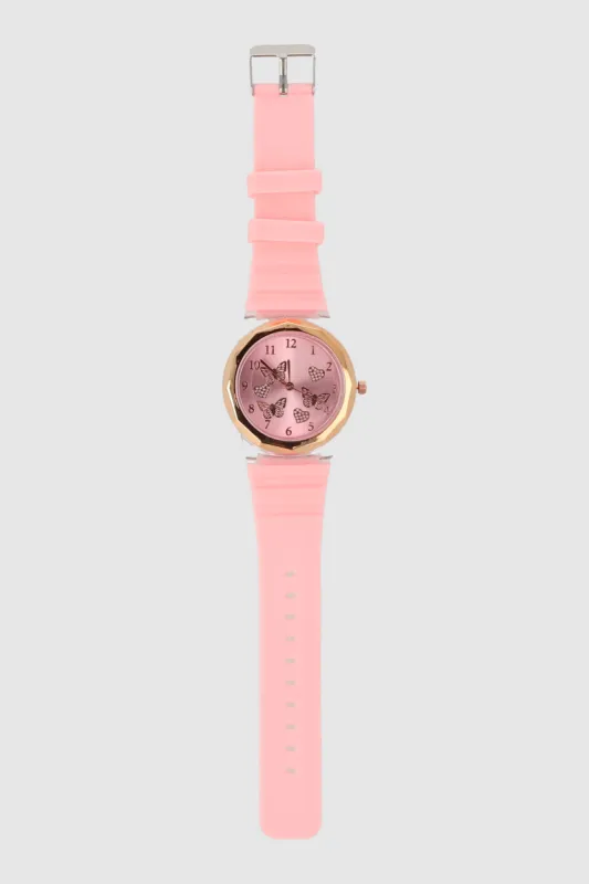 RELOJ MONOCROMATICO MARIPOSAS sold by Shasa