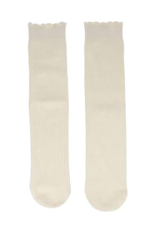 Calcetas acanaladas bordes ondulados sold by Shasa