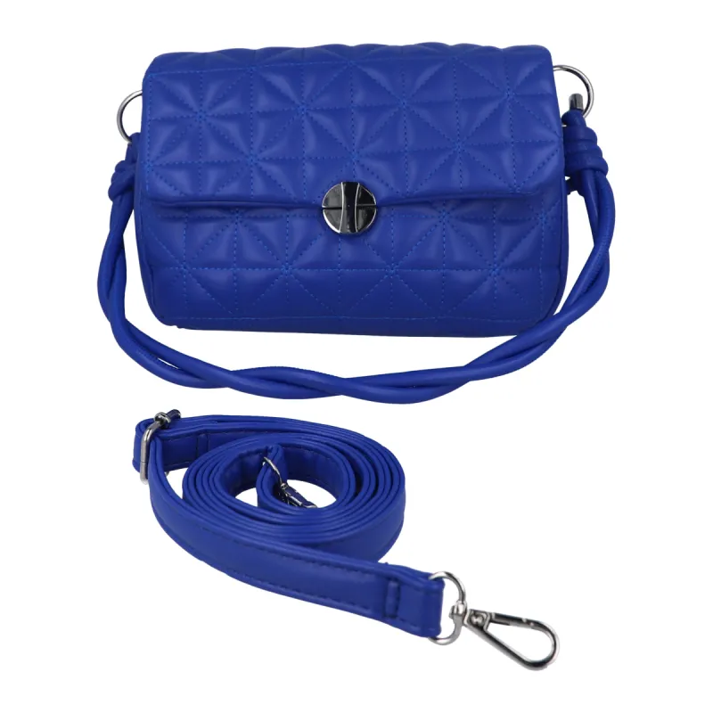 Bolsa capitonada rombos asa trenza sold by Shasa