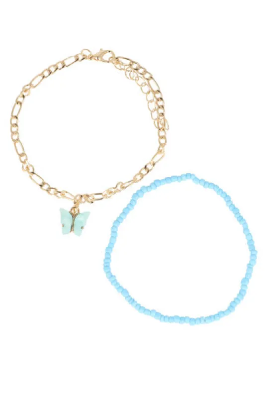 Anklet 2L Mariposa sold by Shasa