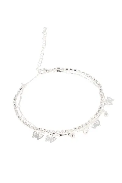 Anklet Mariposas Brillos sold by Shasa product image thumbnail 2