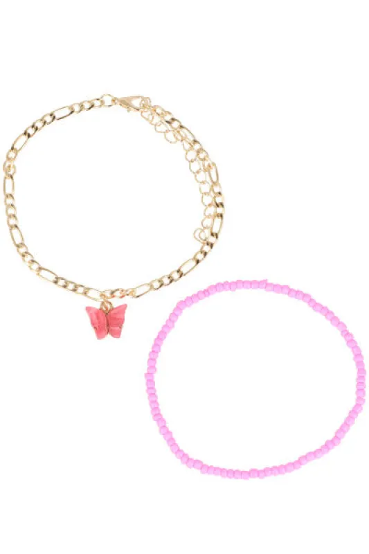 Anklet 2L Mariposa sold by Shasa