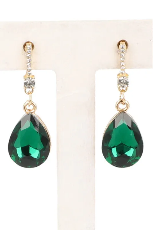 Aretes Gota Brillos sold by Shasa