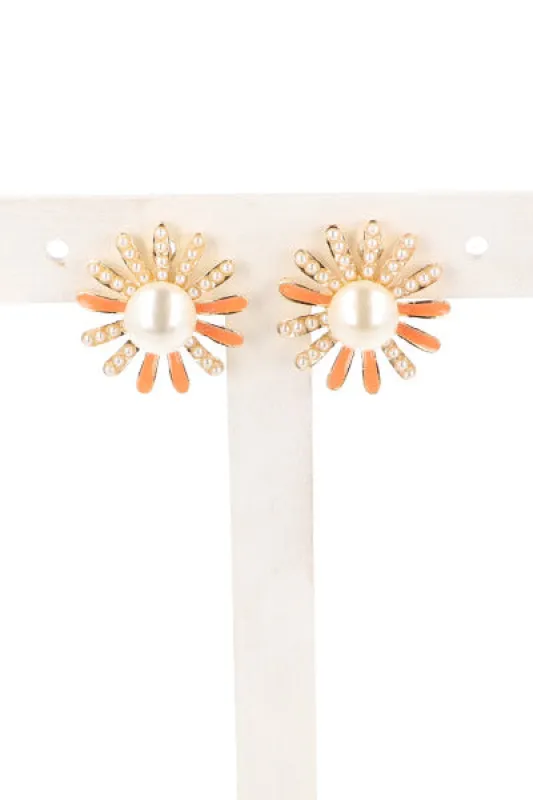 Aretes Margarita Perla sold by Shasa