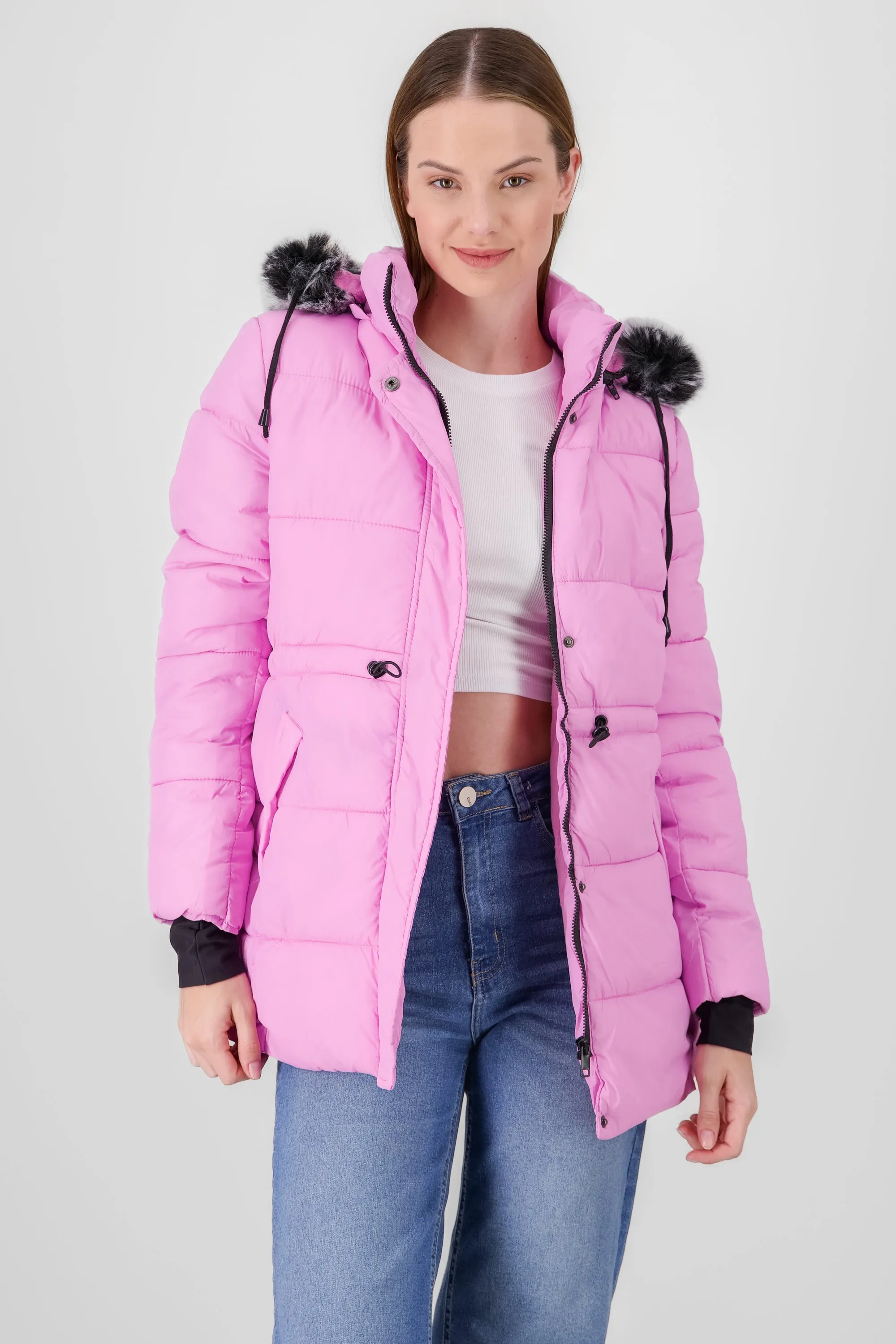 Chamarra detalle mangas tacto suave sold by Shasa