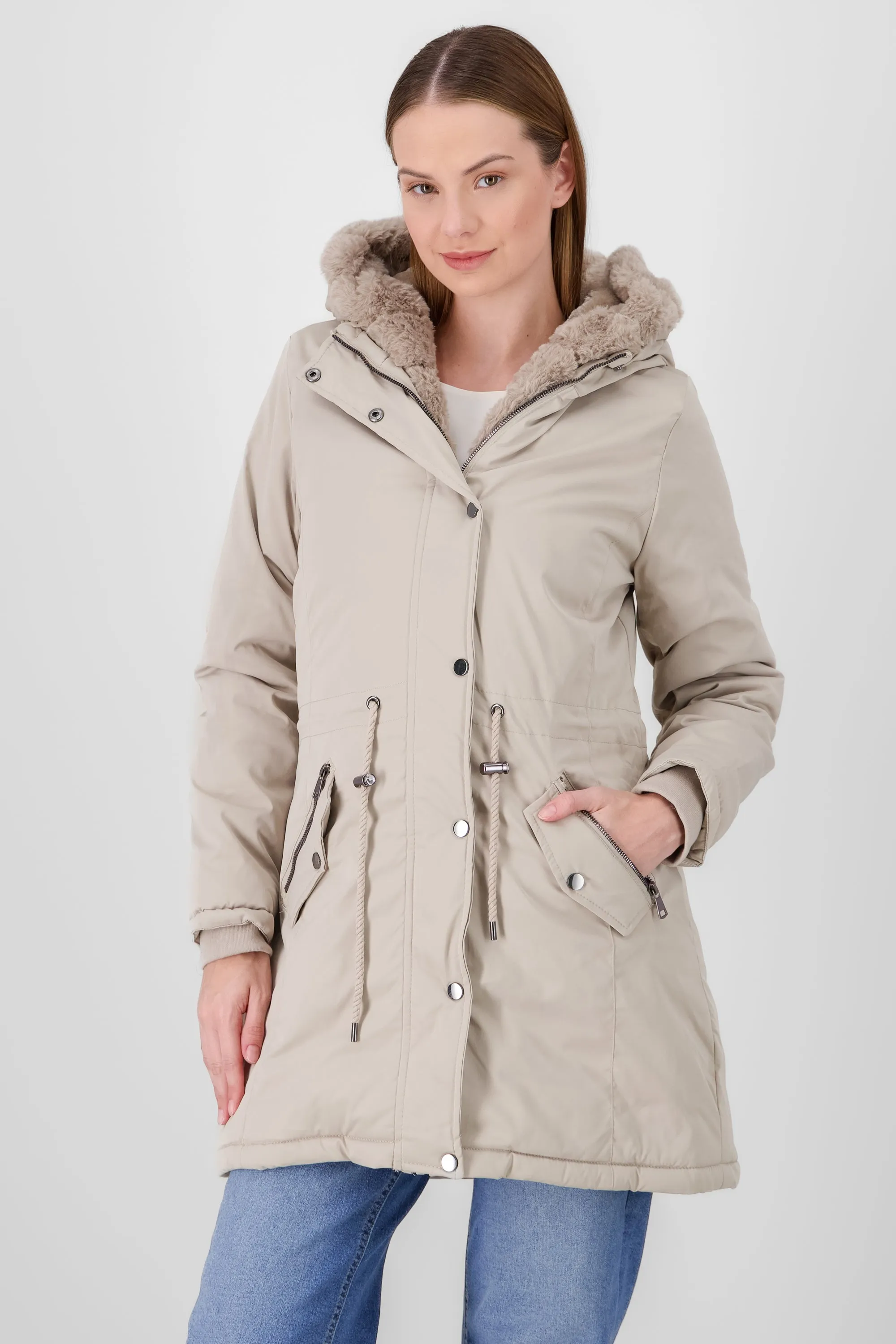 Chamarra doble peluche gorro sold by Shasa product image thumbnail 2