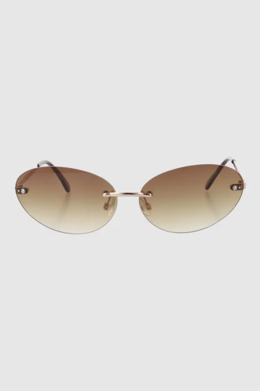 Lentes ovalo rimless sold by Shasa
