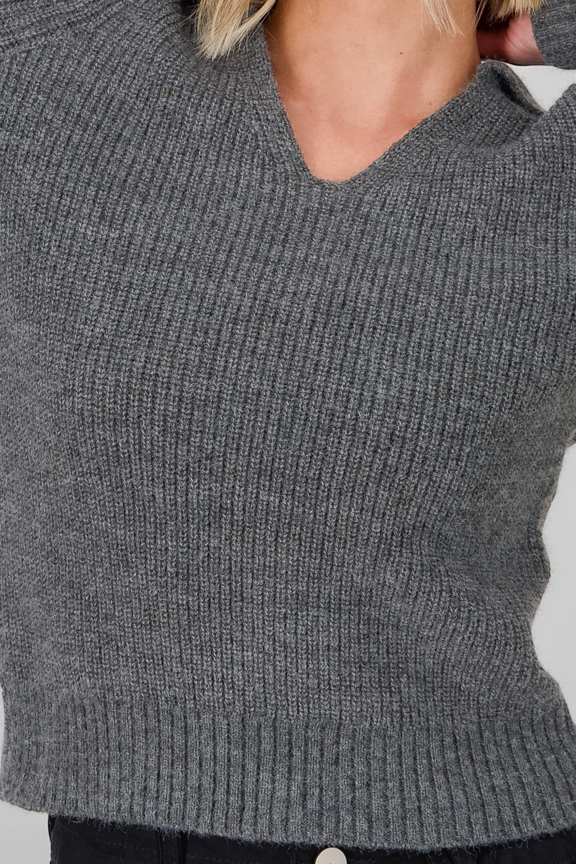 Sueter tejido cuello polo manga larga sold by Shasa product image thumbnail 5