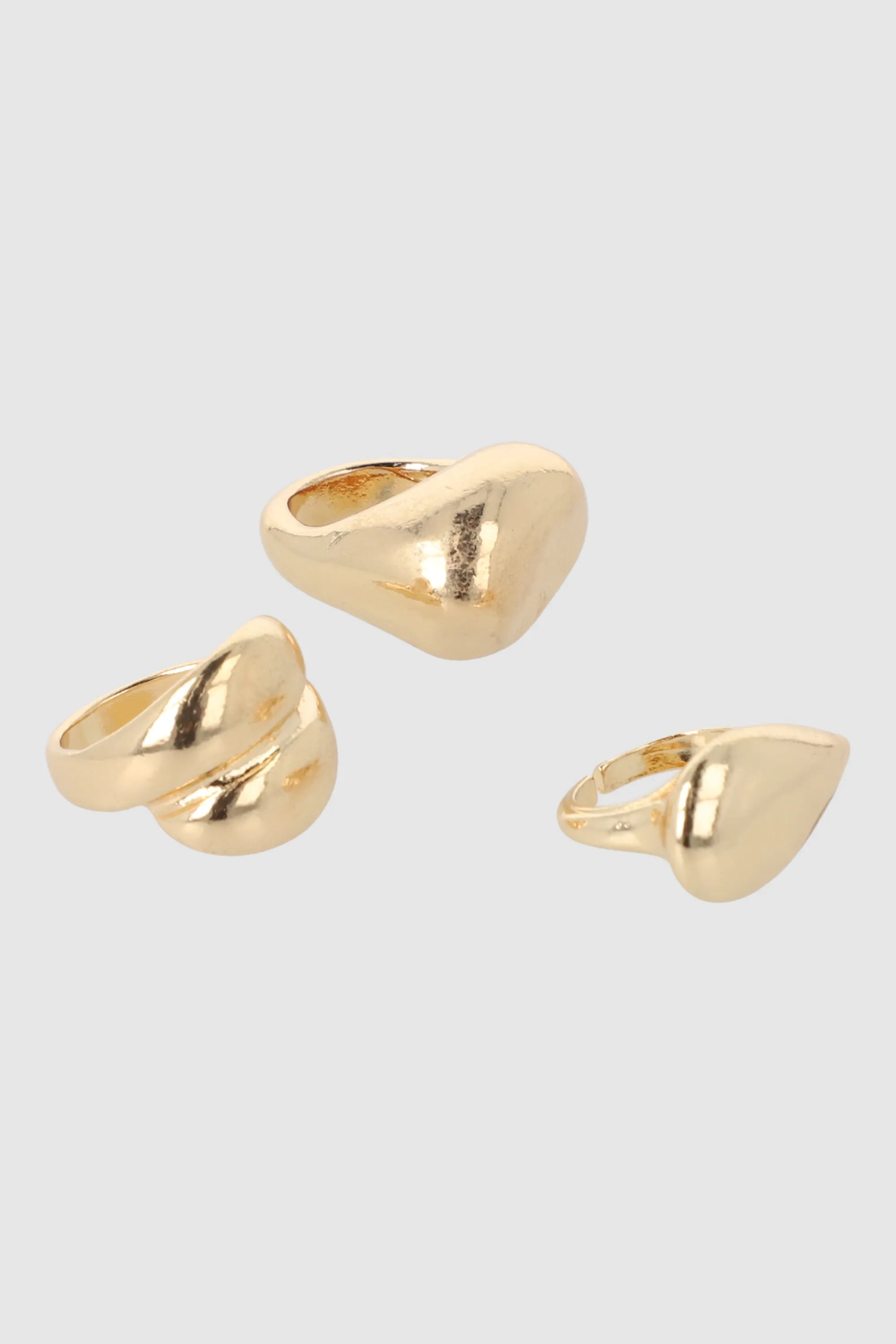 SET 3 ANILLOS FORMAS METAL sold by Shasa product image thumbnail 2