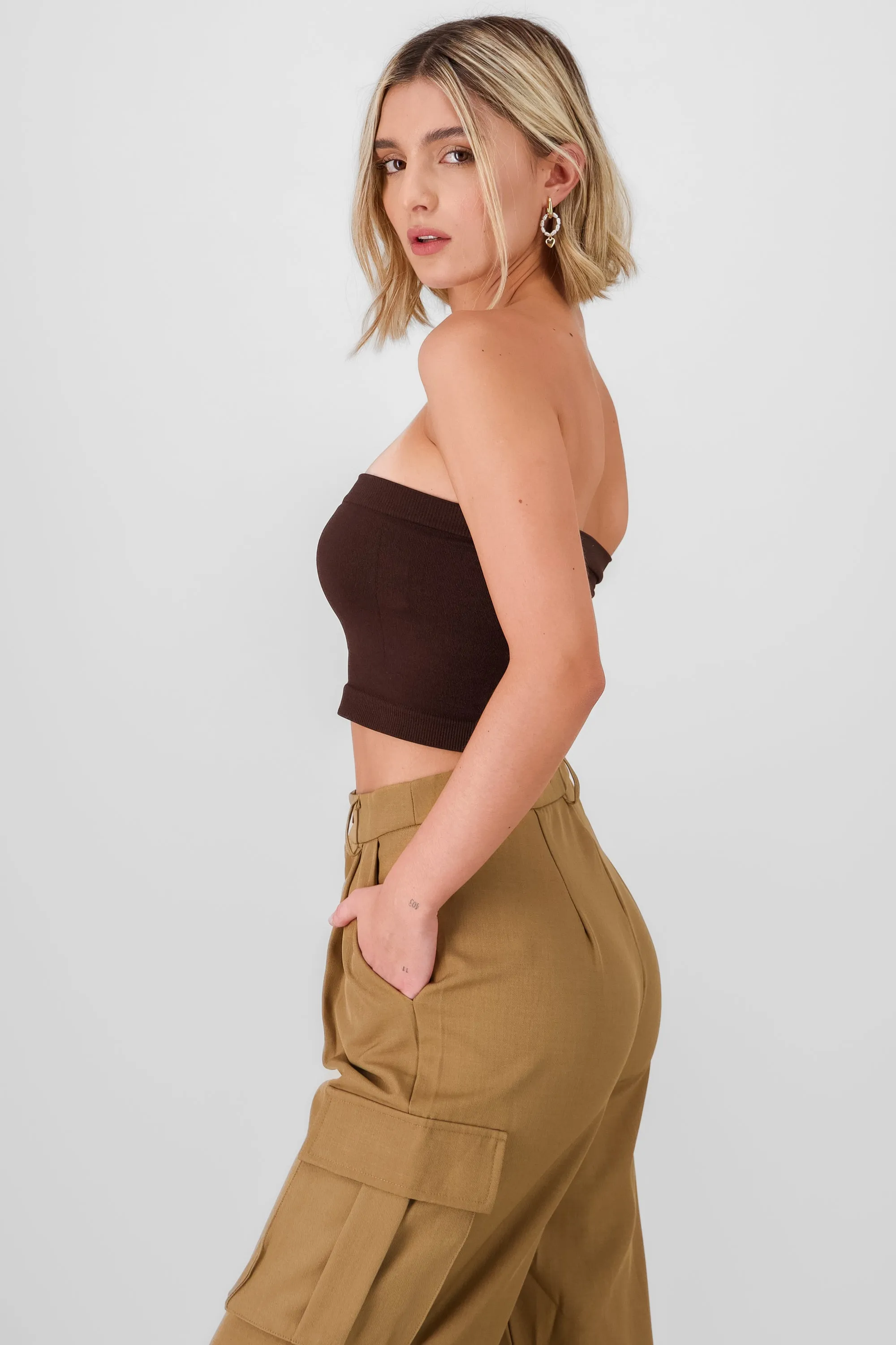 Top strapless liso sold by Shasa product image thumbnail 3