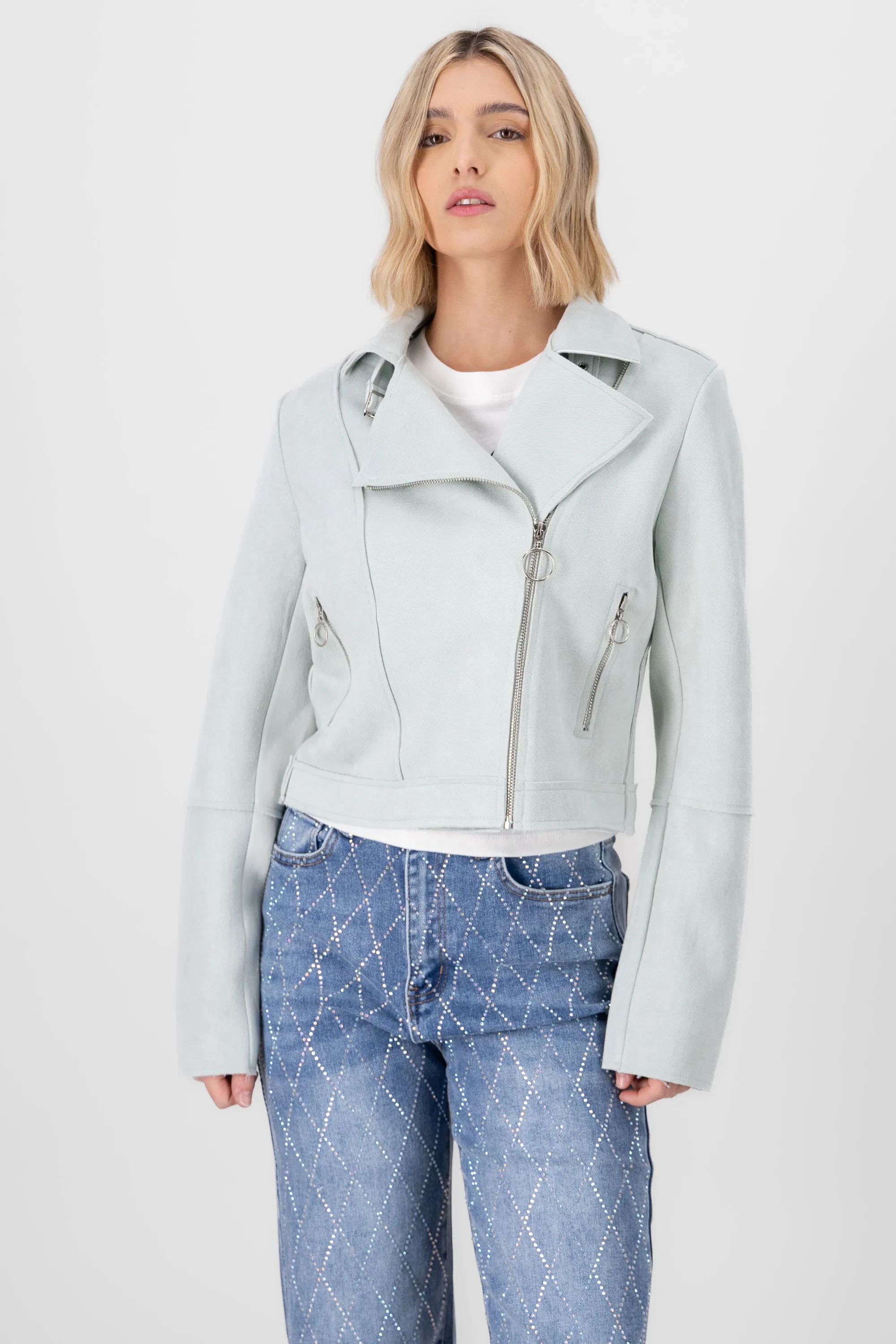 CHAMARRA BIKER SUEDE sold by Shasa product image thumbnail 2