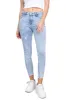 Jeans skinny con corte en tobillo sold by Shasa