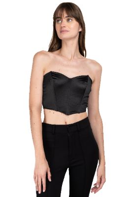 Top strapless corset satín sold by Shasa