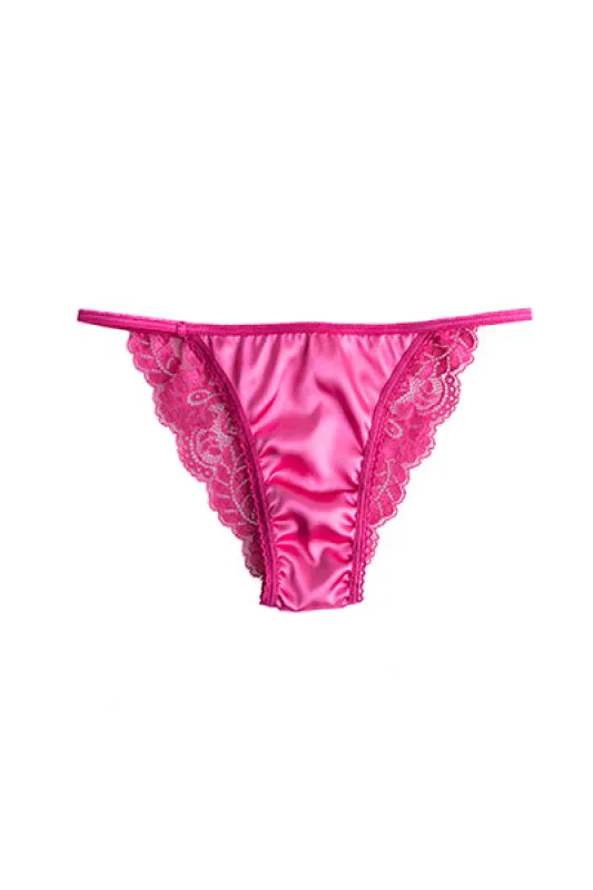 Bikini satín encaje cintas sold by Shasa