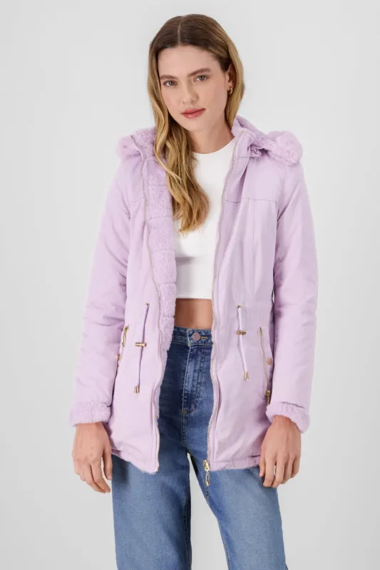 Gabardina gorro jareta sold by Shasa