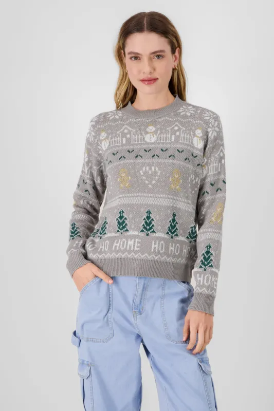 Suéter navideño galleta sold by Shasa