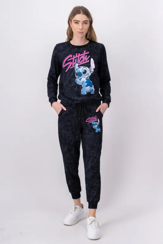 Jogger acid wash estampado Stitch sold by Shasa