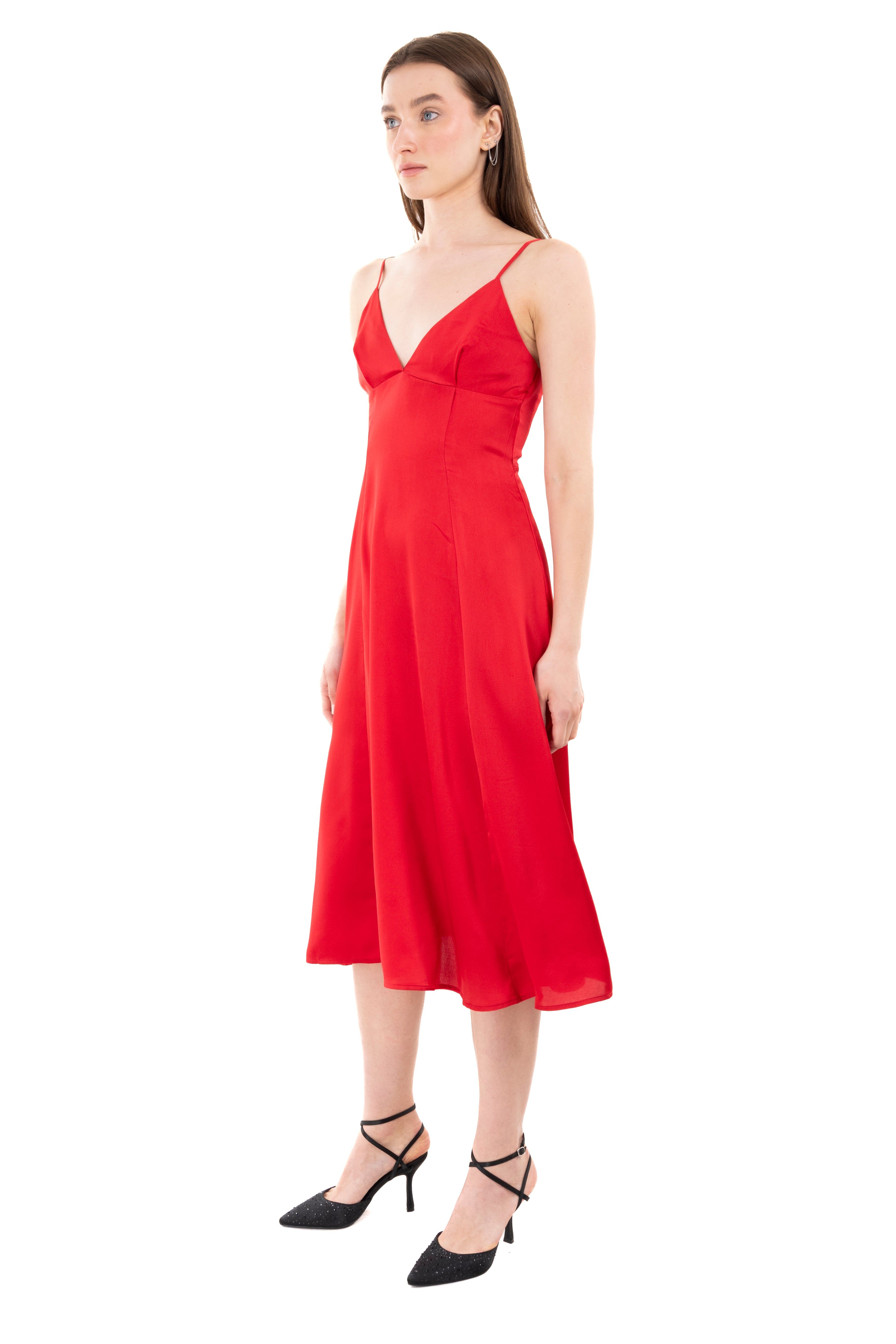 Vestido Midi Satinado sold by Shasa product image thumbnail 3