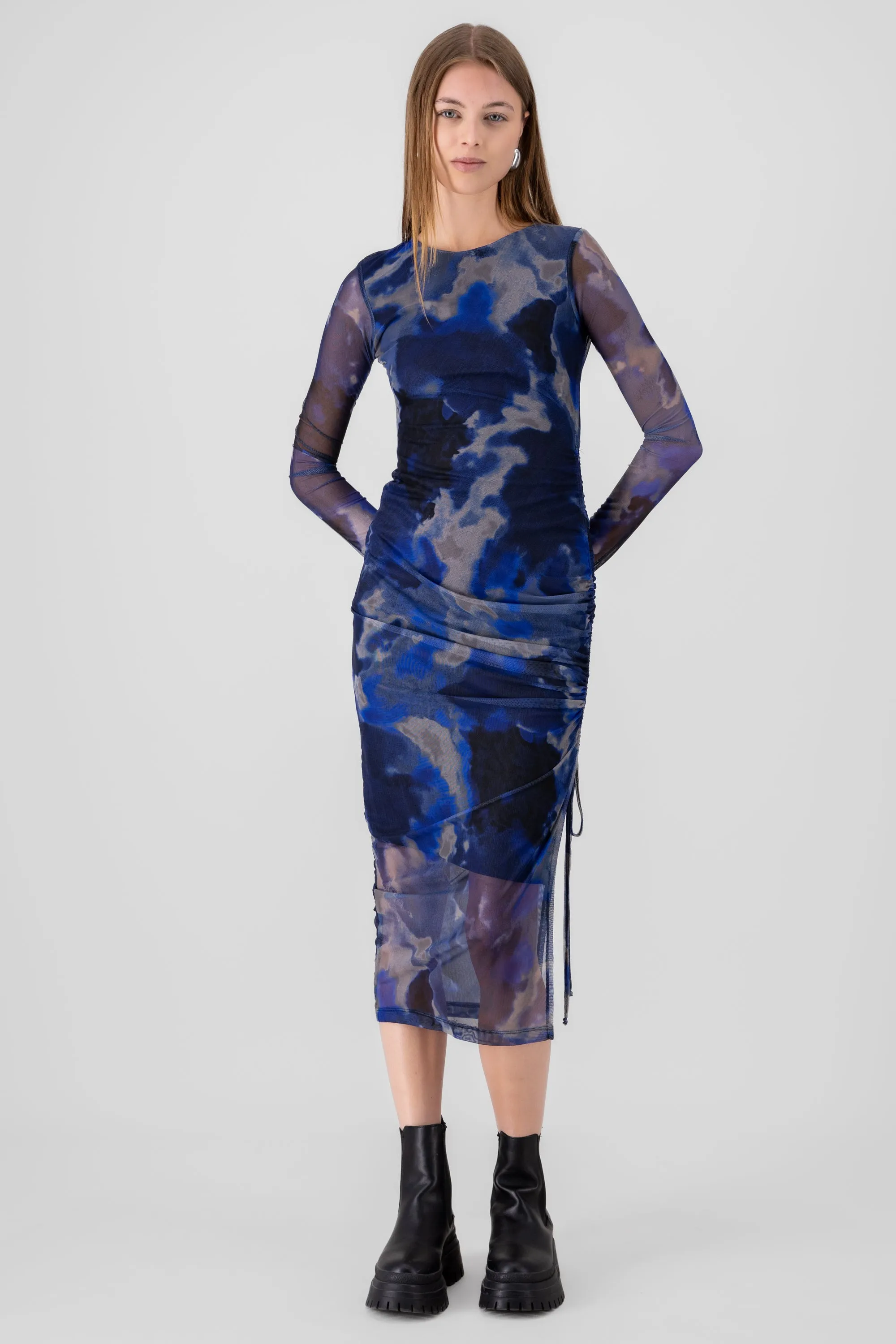 Vestido maxi mesh sold by Shasa