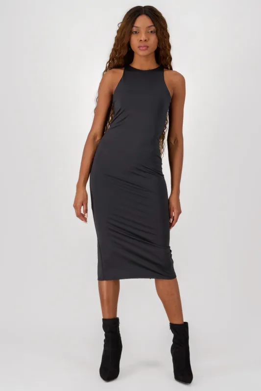 Vestido bodycon halter sold by Shasa