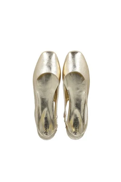 Flat ballerina textura sold by Shasa