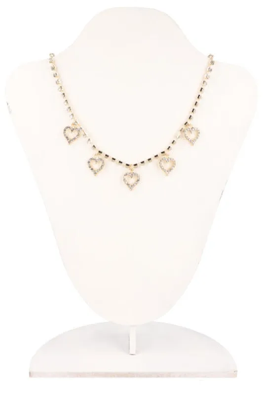 Collar Corazones Brillos sold by Shasa