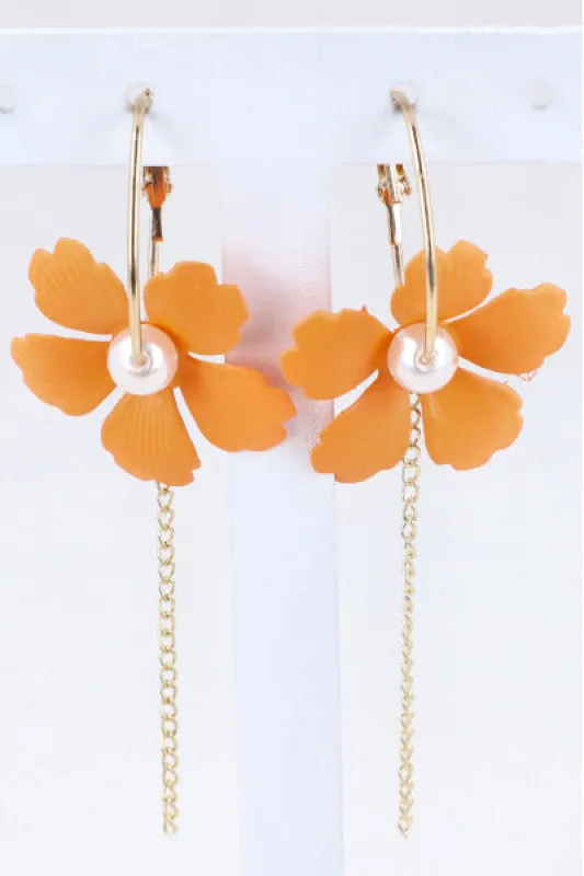 Arracadas Flores Color sold by Shasa