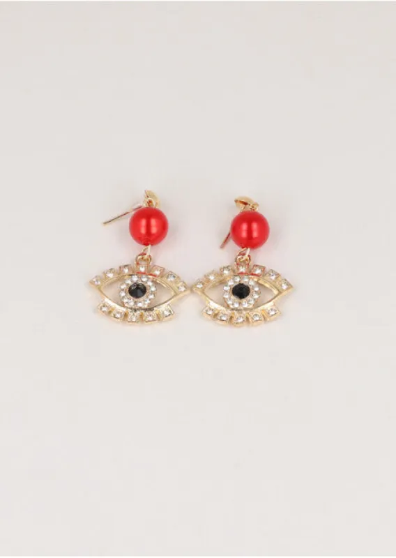Aretes Ojo Perla sold by Shasa
