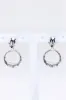Aretes Circulo Martelinado sold by Shasa
