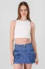 Crop top sin mangas detalle estoperoles sold by Shasa