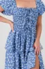 Vestido maxi capas flores sold by Shasa